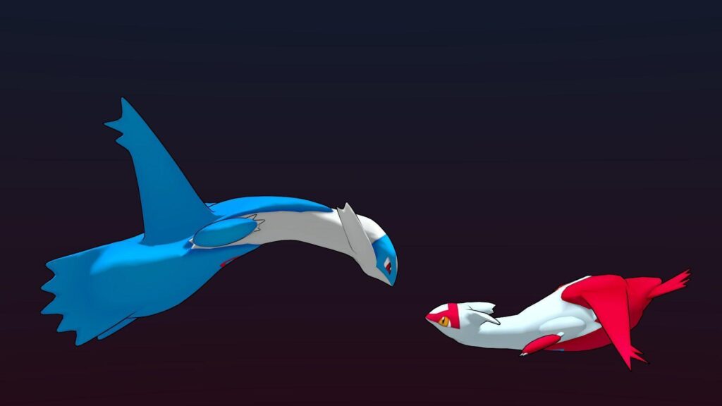 Wallpapers For – Latios And Latias Wallpapers