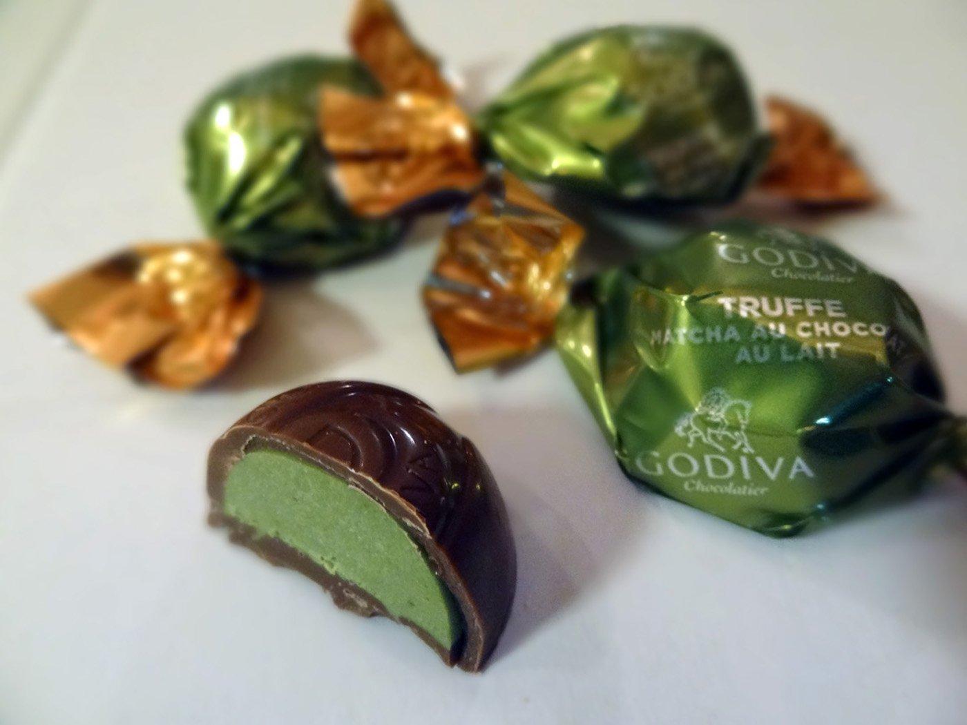 Amazon GODIVA Milk Matcha Truffles