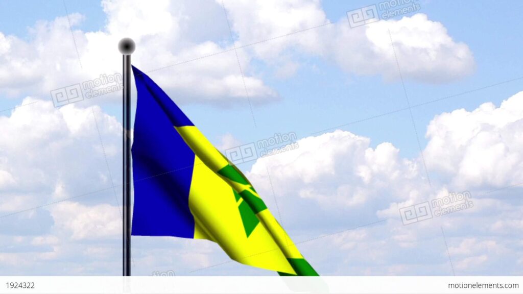 St Vincent And The Grenadines Flag