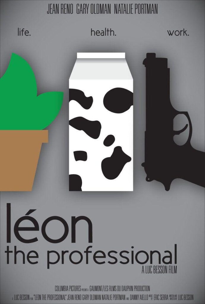 Leon the Professional Poster by Vazguard