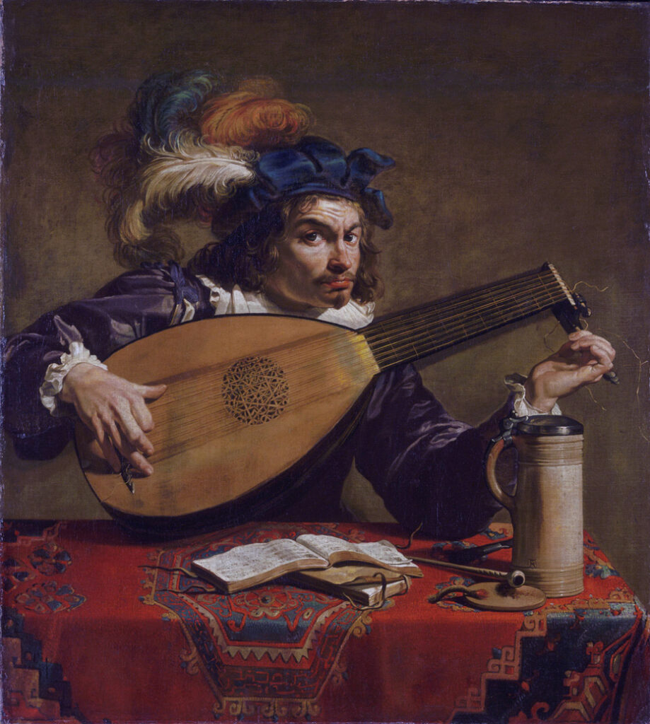 Lute Player Theodoor Rombouts