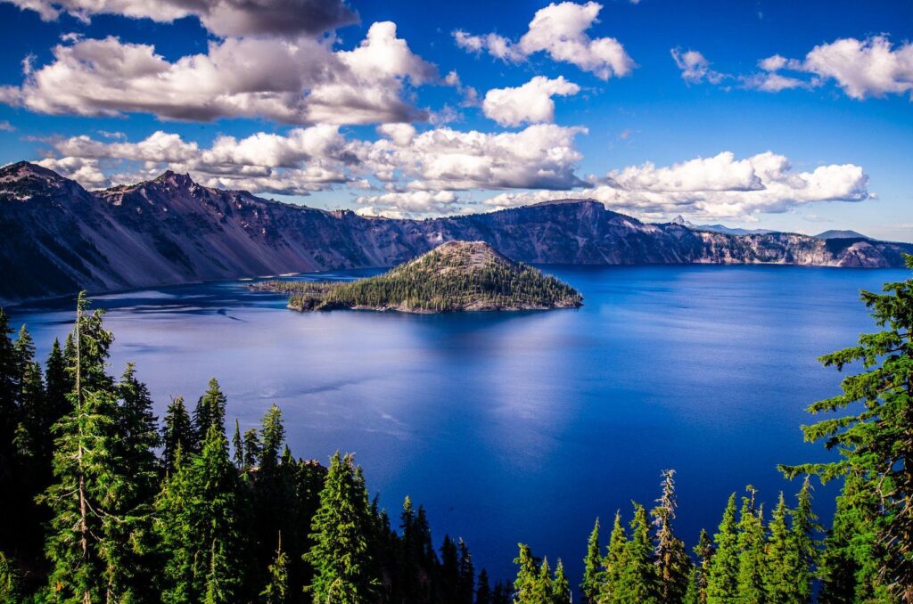 Earth Crater Lake wallpapers