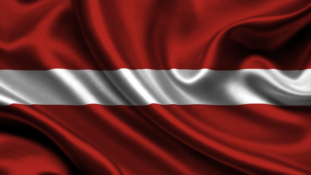 Latvia Flag Stripes