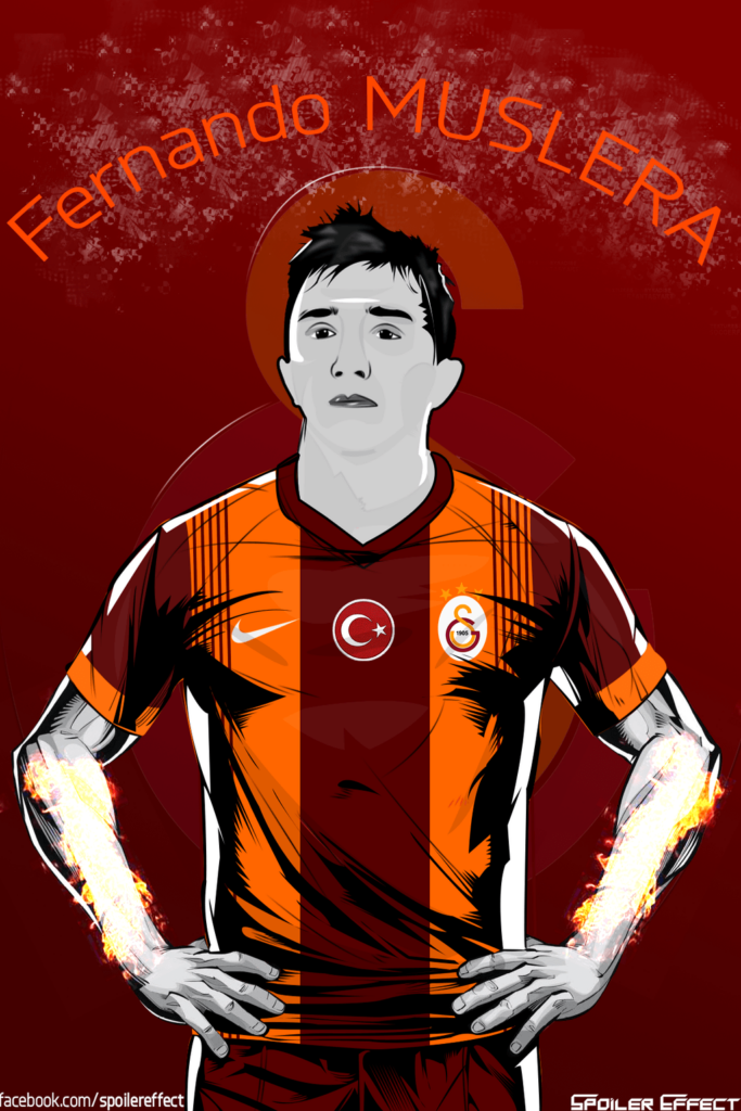 Fernando Muslera VECTOR by spoilereffect