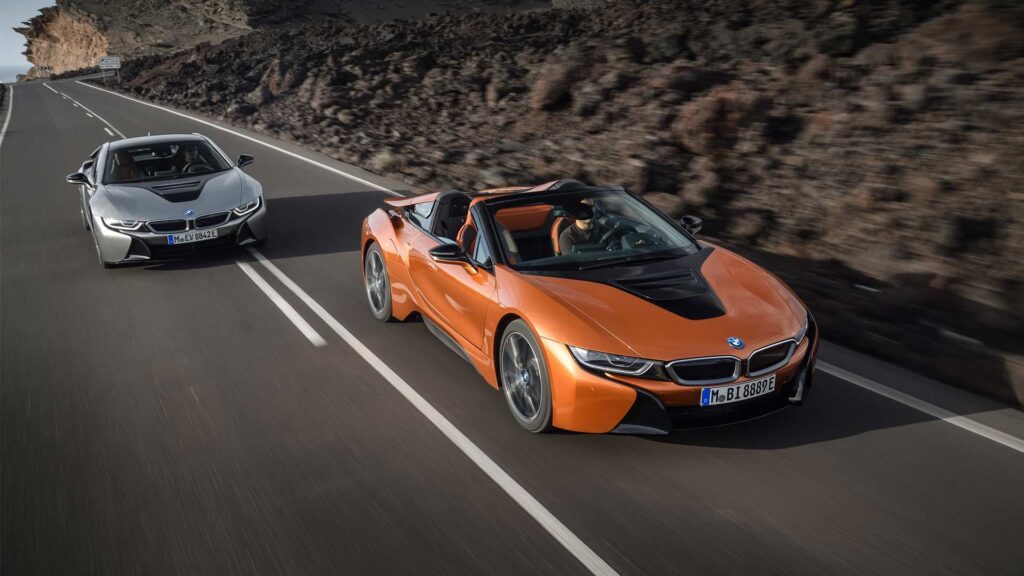 BMW i Roadster debuts with updated Coupe sibling