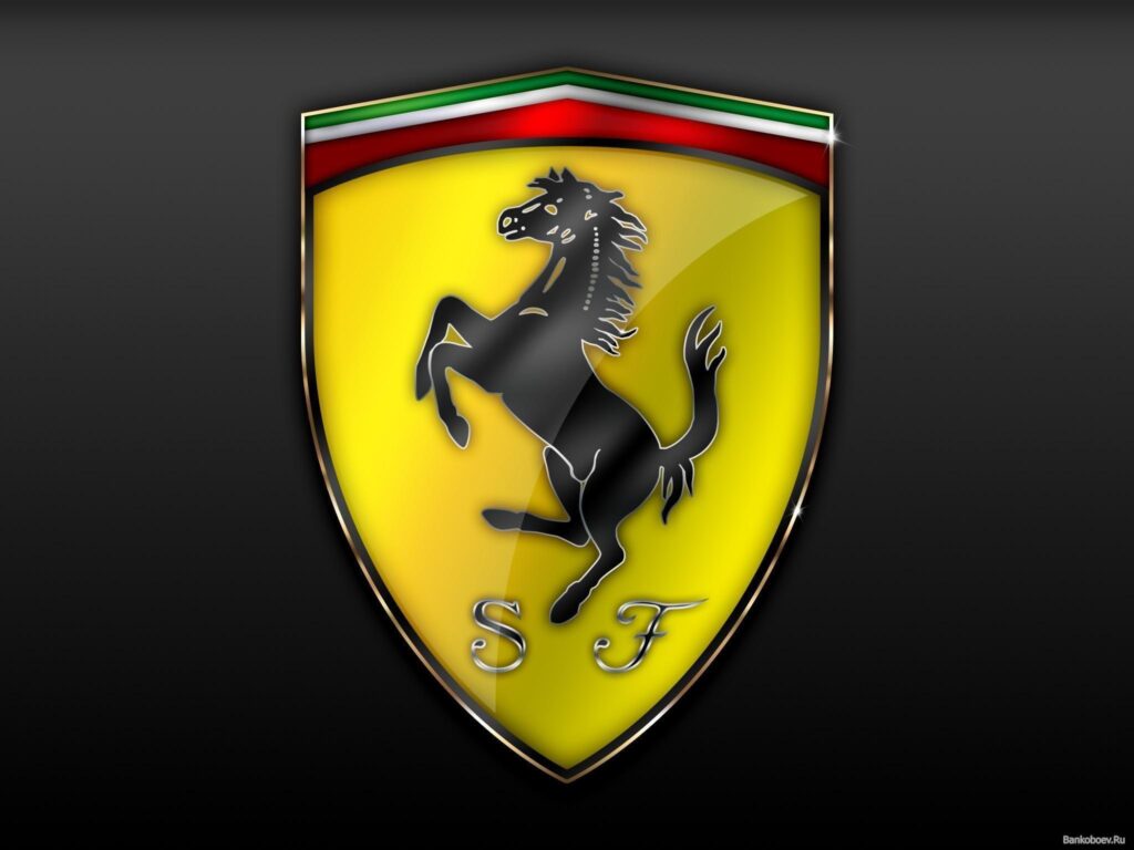 Automotive Ferrari Logo D Wallpapers 2K Wallpapers