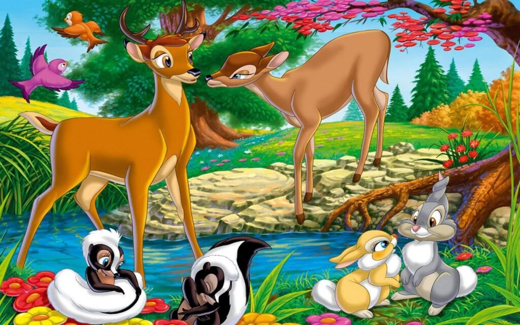Cartoon Network Walt Disney Pictures Bambi 2K Wallpapers