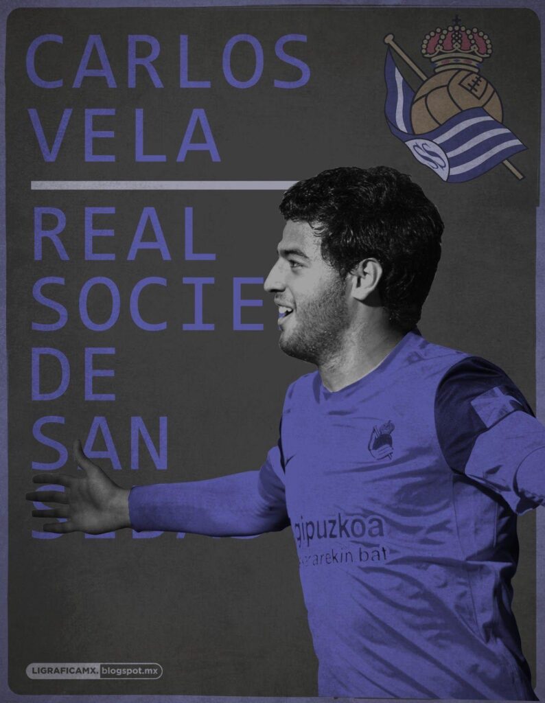 Ligrafica MX Carlos Vela • Real Sociedad • CTG