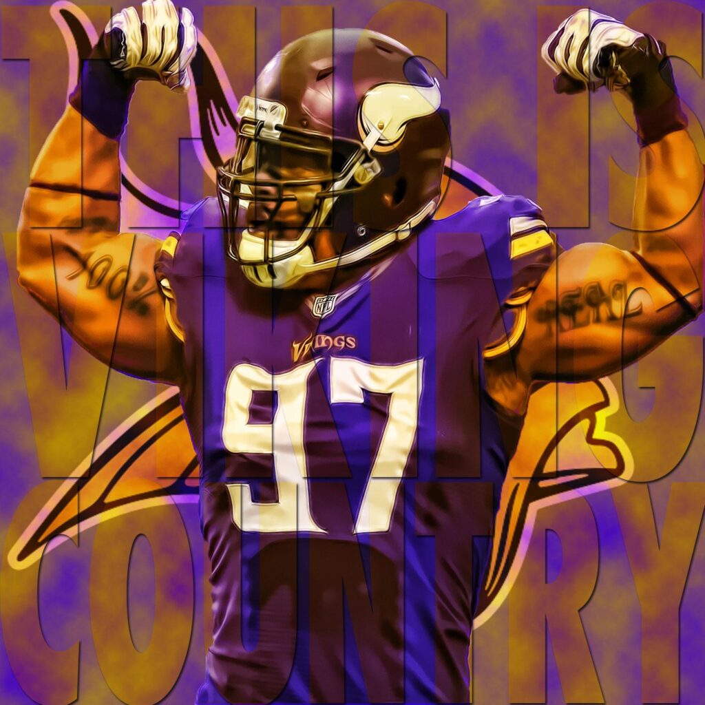 Everson Griffen edit! I’m trying different styles out, I hope you