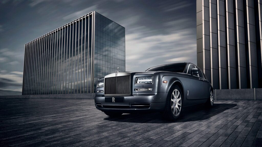 Parked Rolls Royce Ghost 2K desk 4K wallpapers Widescreen High