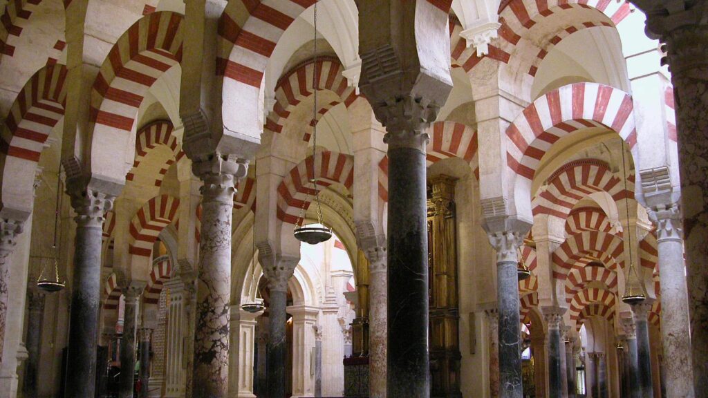 Cordoba, Spain, Inside the Mosque Cathedral of Cordoba