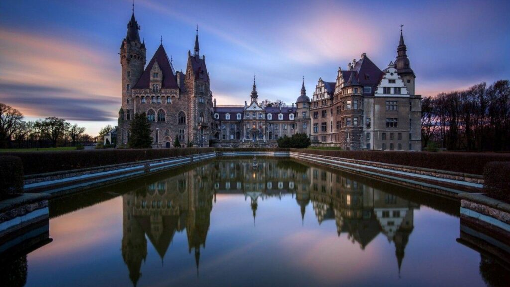 Moszna Castle Poland Wallpapers 2K For Desk 4K High Quality