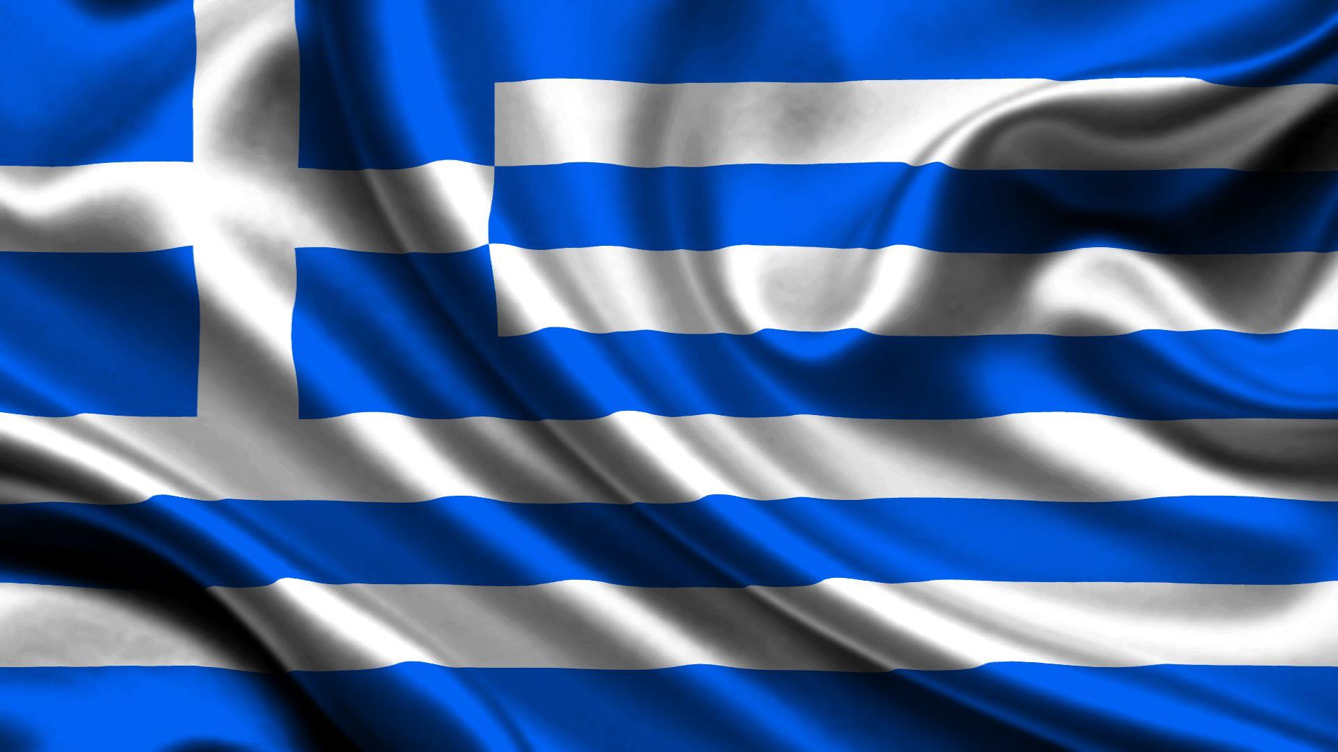 Wallpapers Greece Flag Cross Stripes