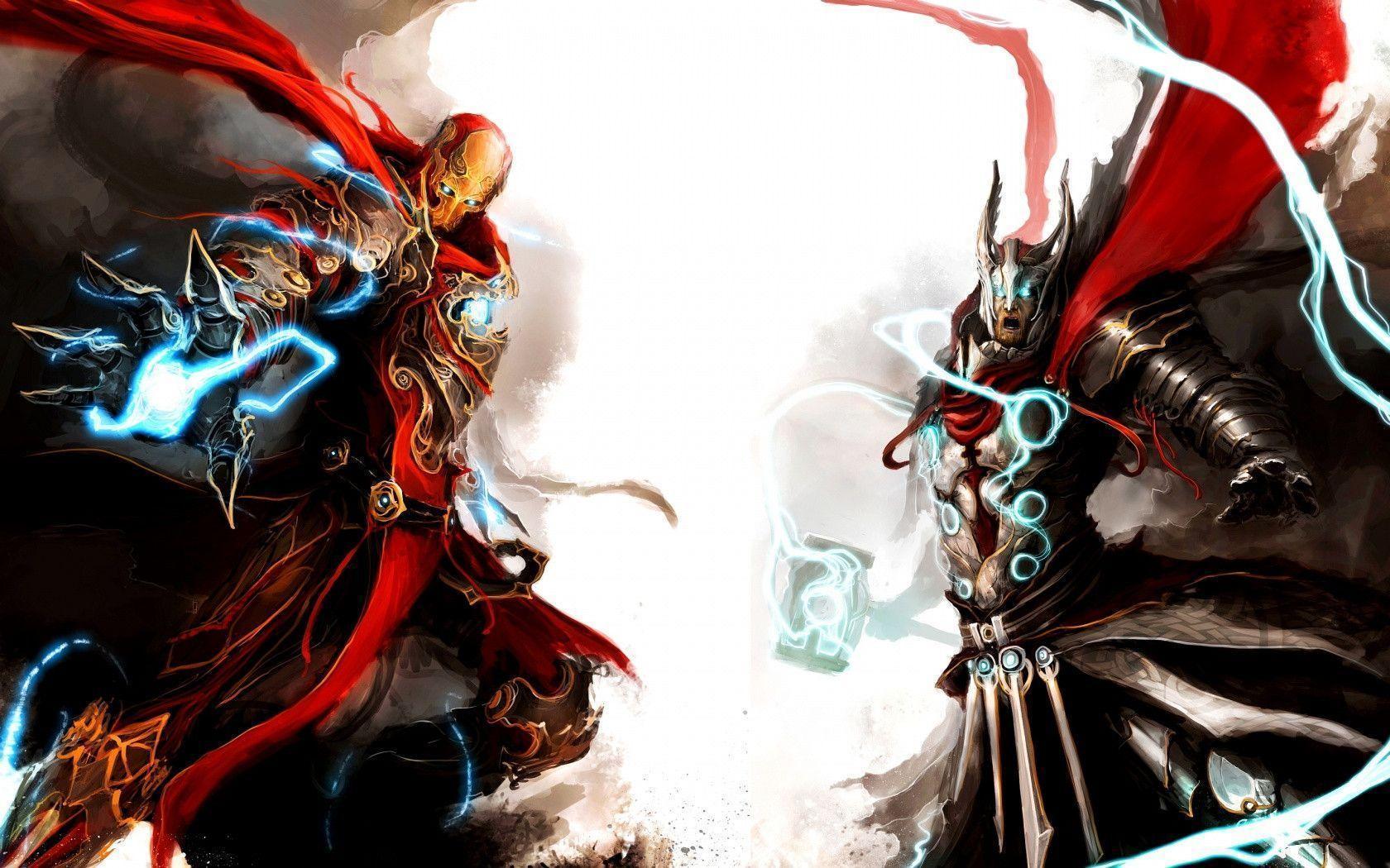 Thor and ironman Wallpapers