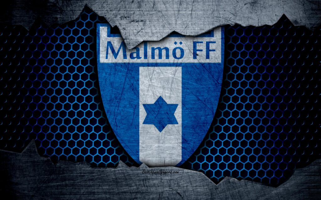 Download wallpapers Malmo, k, logo, Allsvenskan, soccer, football