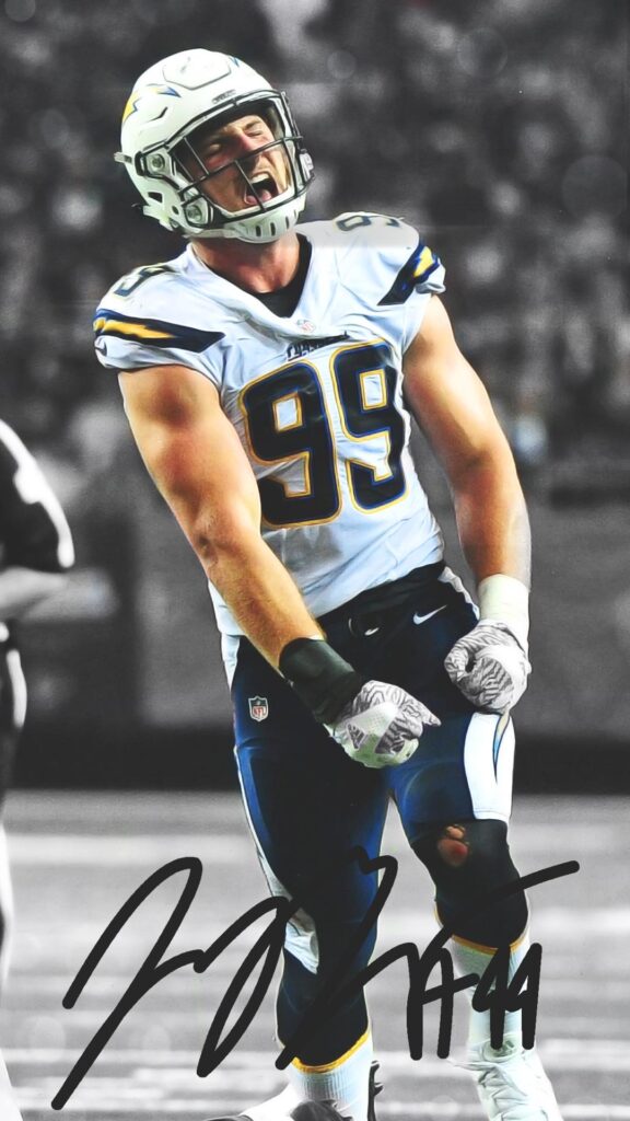 Joey Bosa phone wallpapers Chargers