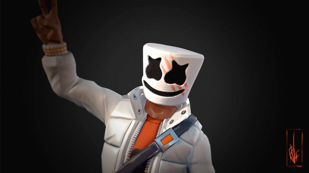 Marshmello Fortnite skin Epic Games Wallpapers and Free Stock