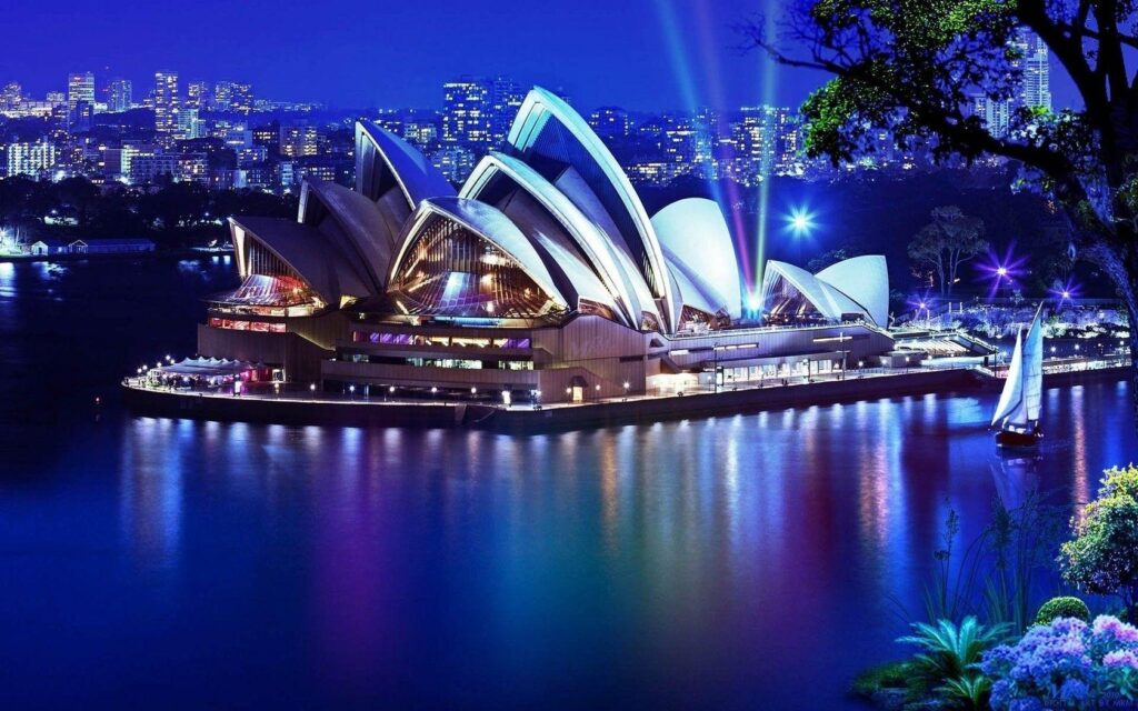 Landscapes sydney opera house wallpapers