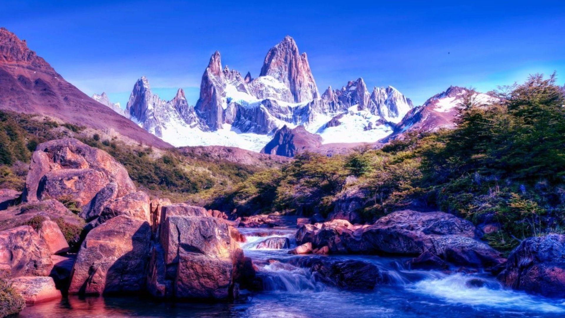 Argentina patagonia ice mountains wallpapers