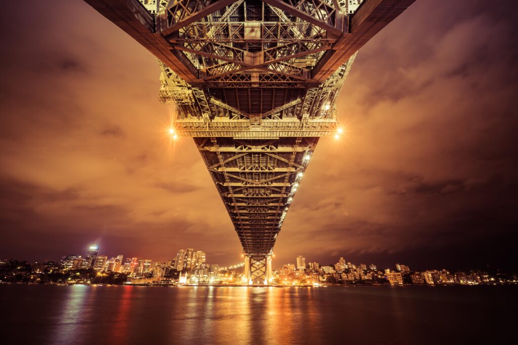 Wallpapers Sydney Harbour Bridge, Sydney, Australia, Bridge, K, K