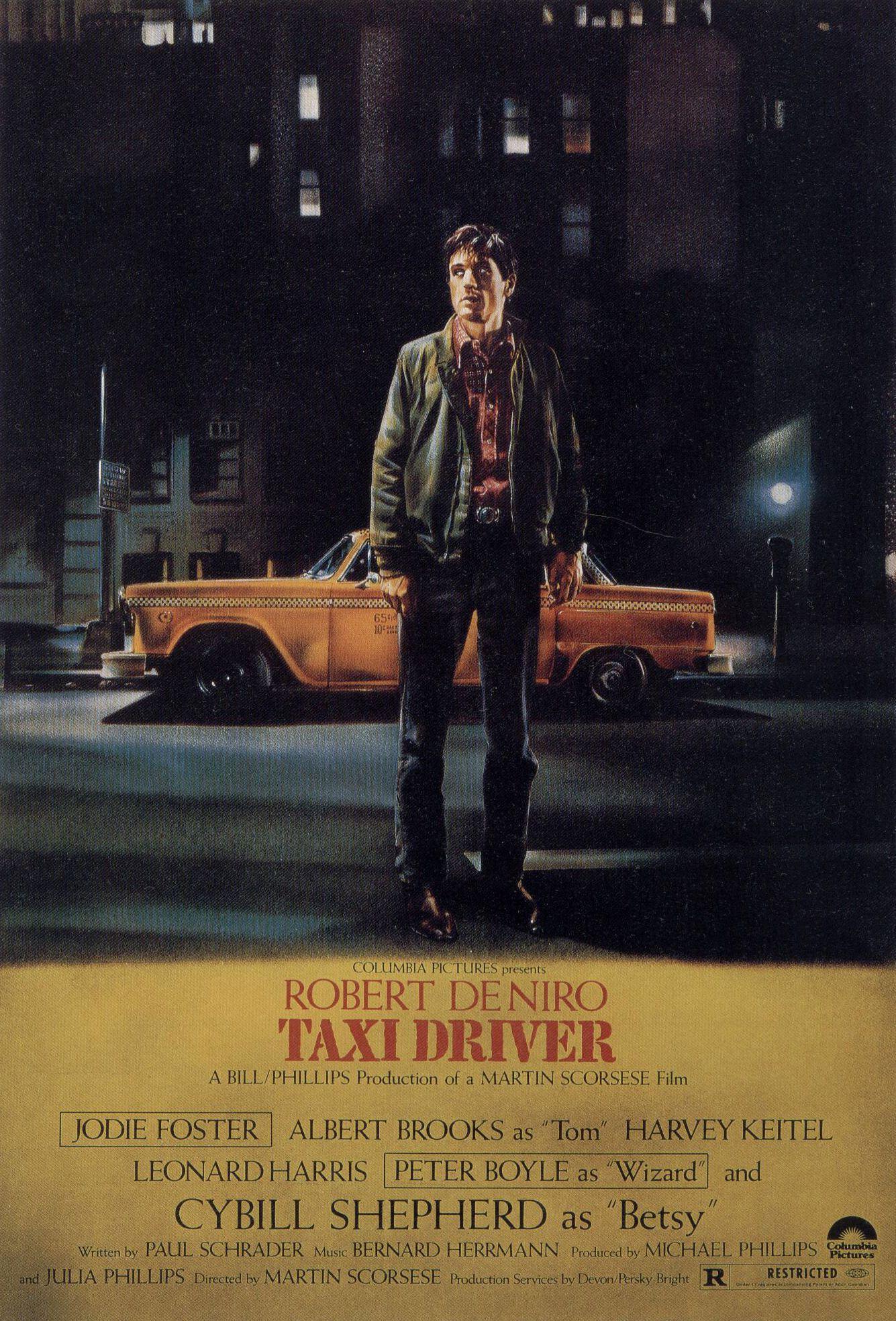 Taxi Driver, Robert De Niro, movie posters Wallpapers