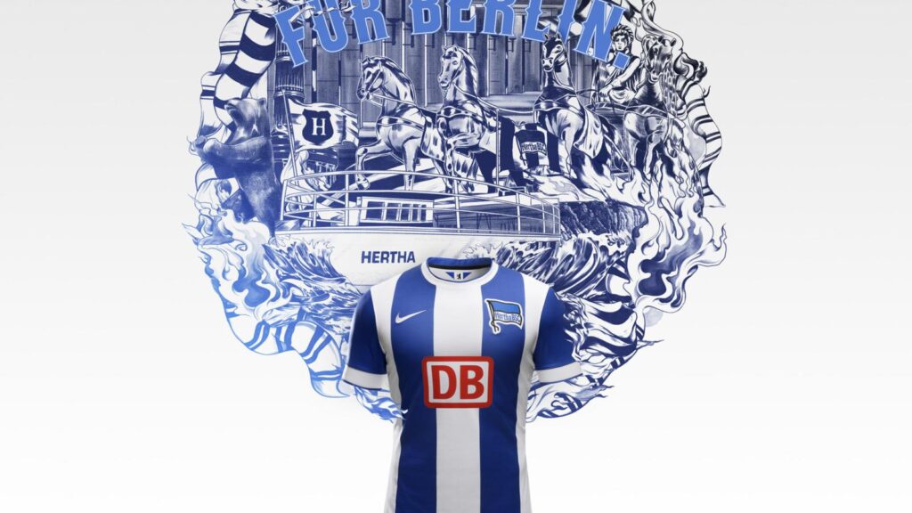Nike and Hertha BSC Berlin Unveil New Home and Away Kits for