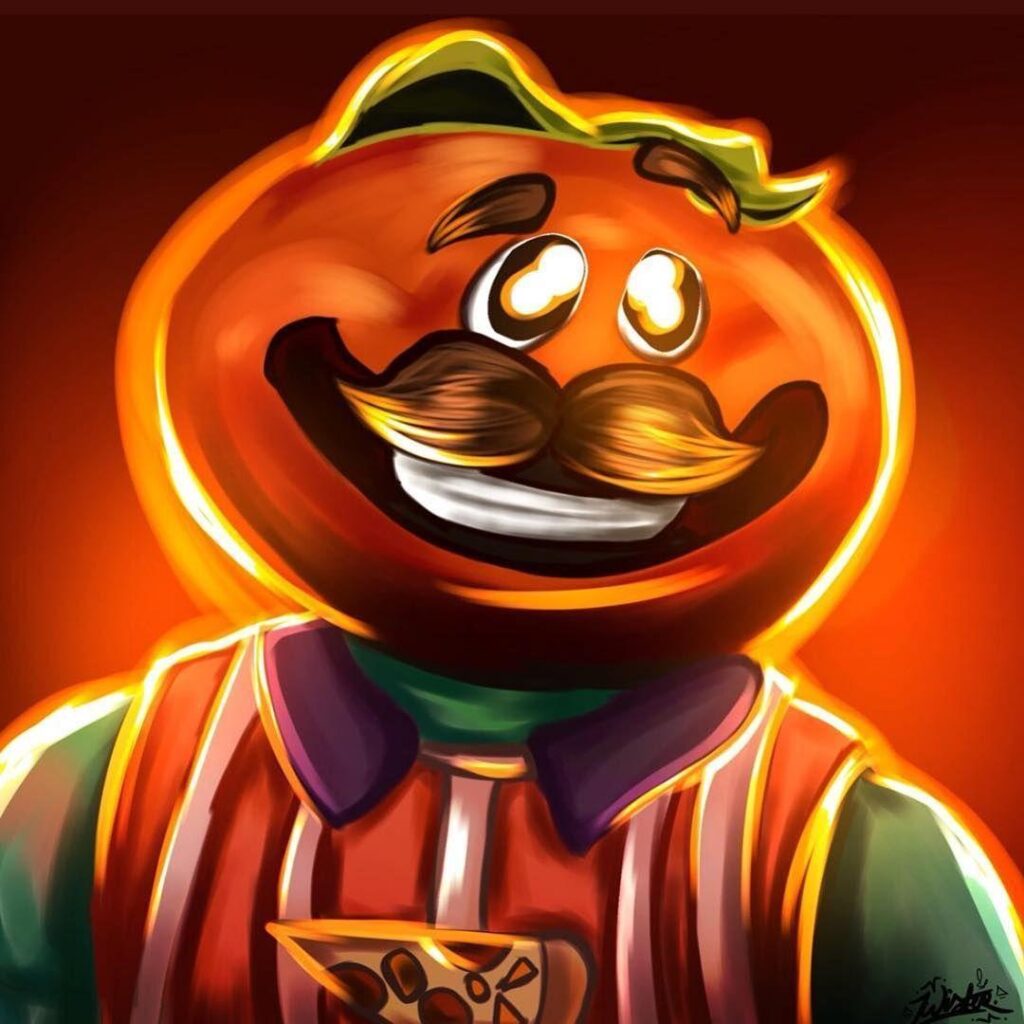 Awesome tomato head fan art! Credit zwqst artz