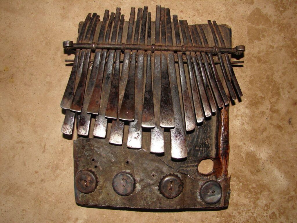 Kalimba Mbira Musical Instrument Zimbabwe Antique