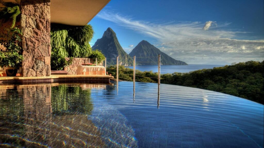 Other Infinity Pool Resort Paradise Beautiful View St Lucia