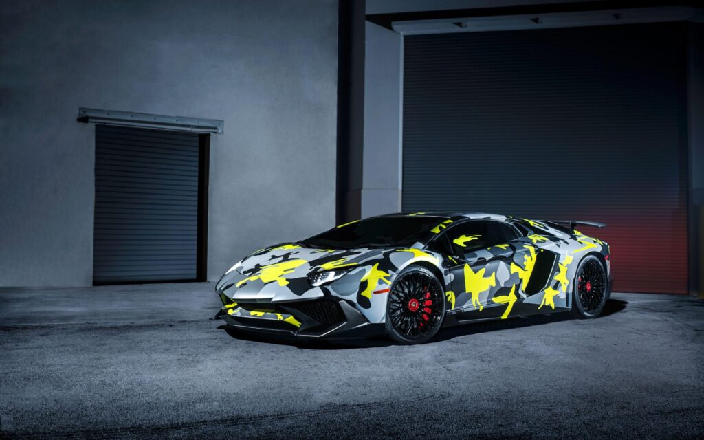 Lamborghini Aventador SV 2K Wallpapers