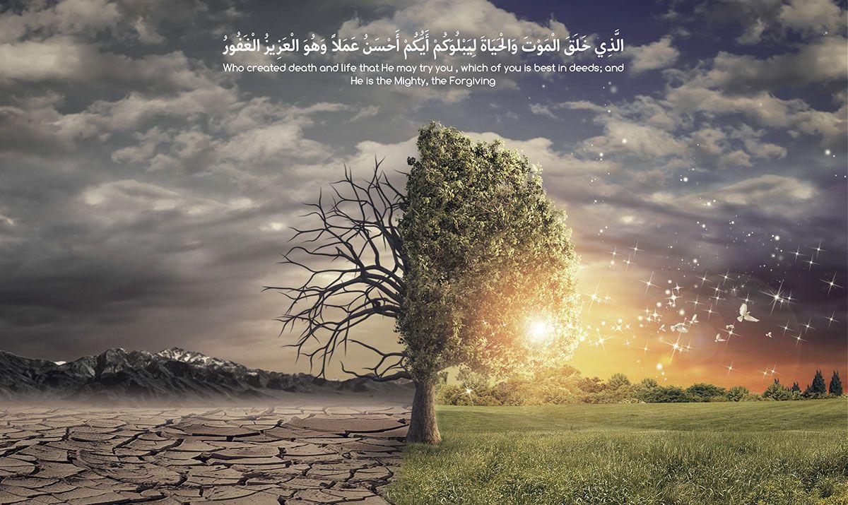 Islamic Wallpapers Death and Life on Behance