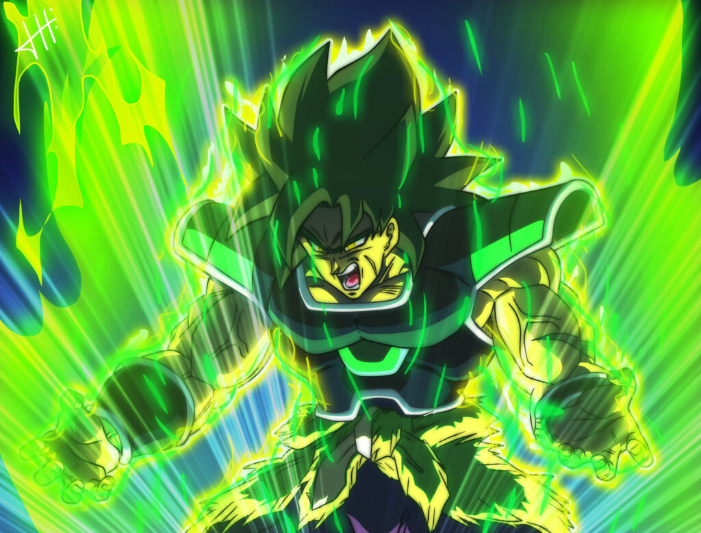 Broly SSG 2K Wallpapers
