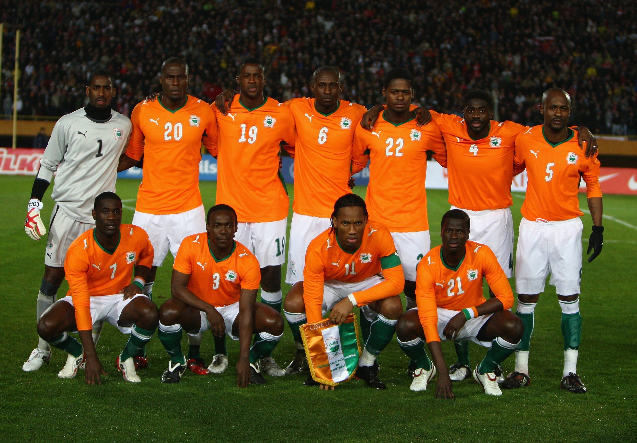Ivory Coast National Football Team Squad Picture Wallpapers