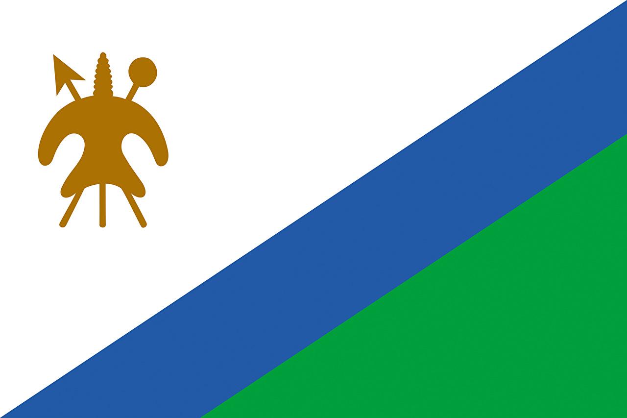 Wallpaper Lesotho Flag
