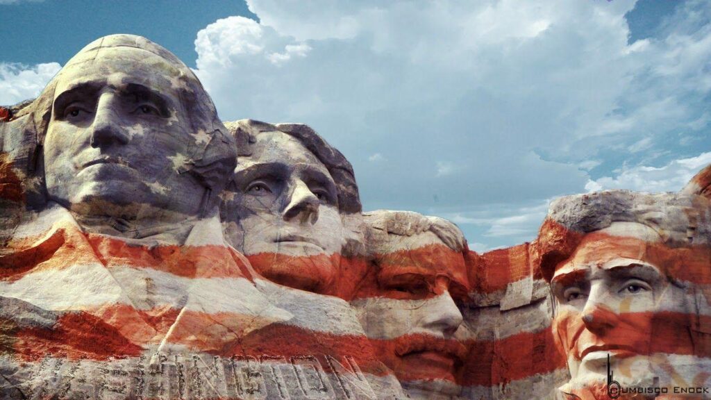 USWAZI TALENTED Mount Rushmore national memorial scruptured faces