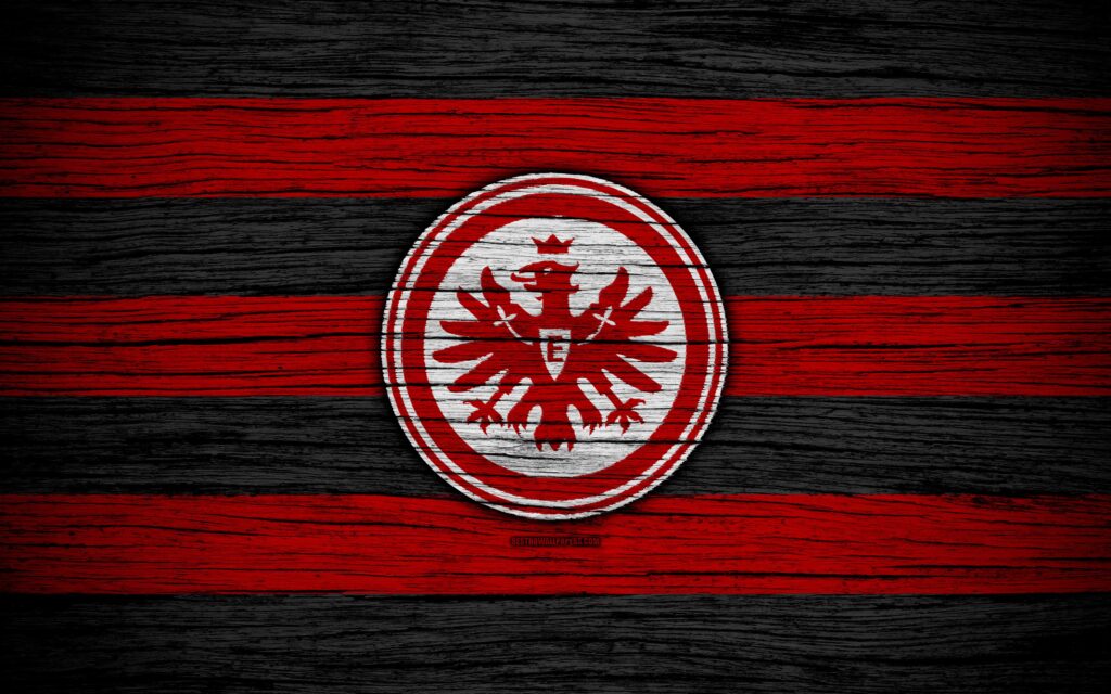 Download wallpapers Eintracht Frankfurt, k, Bundesliga, logo