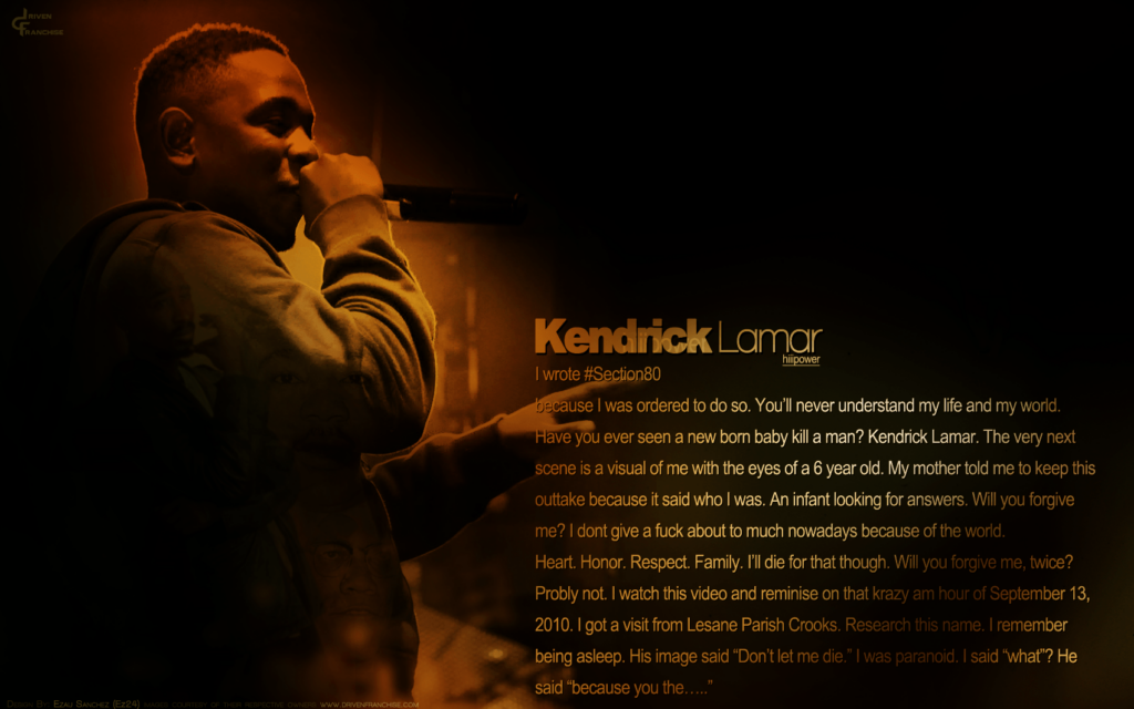 Kendrick Lamar Quotes Wallpaper QuotesGram