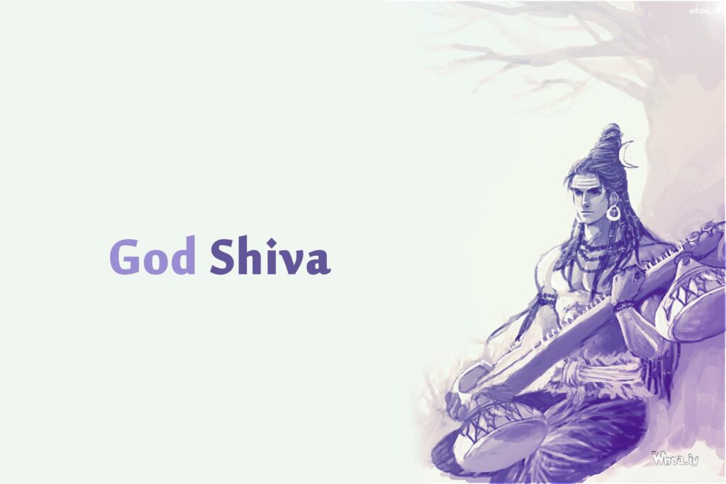 HD Art Wallpaper Of Lord Shiva
