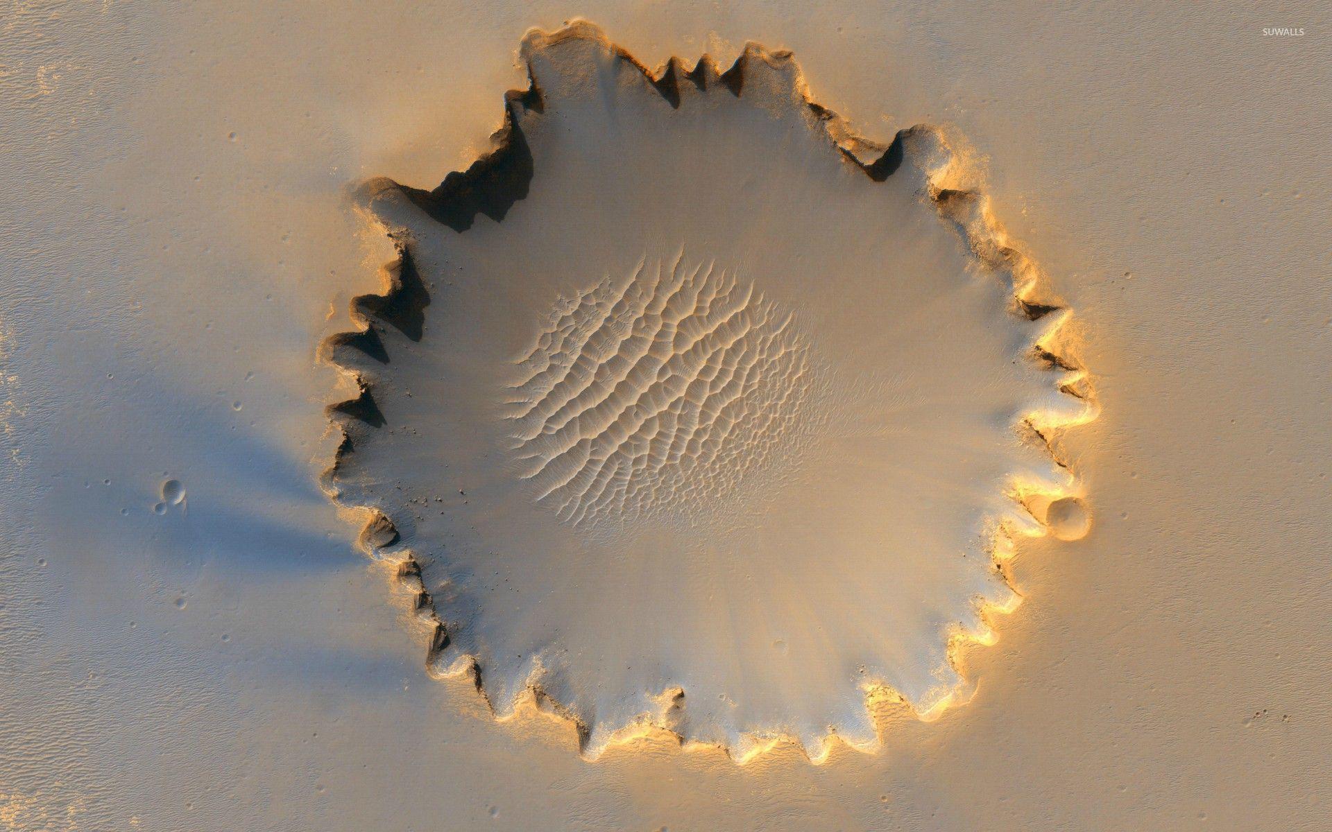Victoria crater, Mars wallpapers
