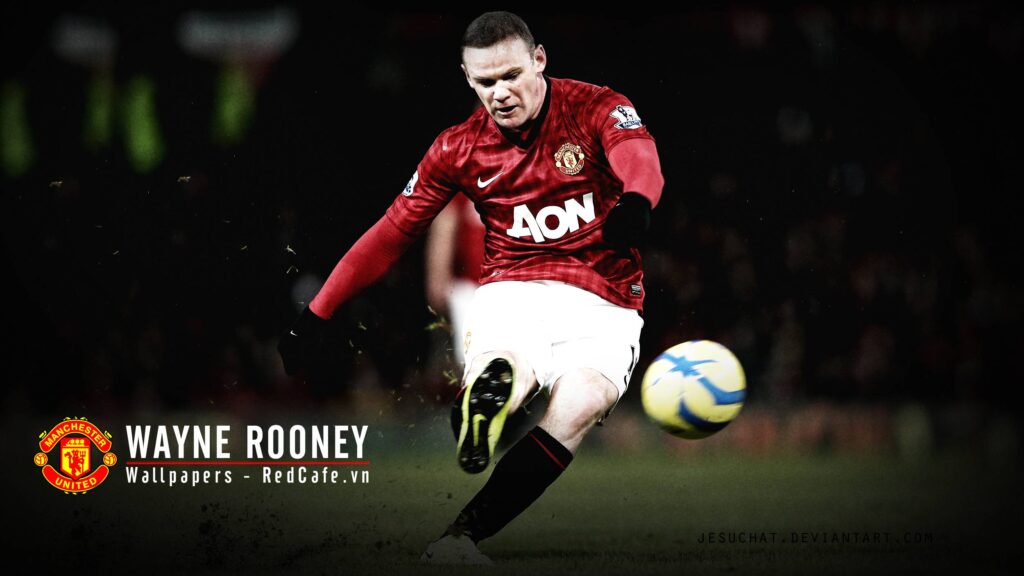 Wayne Rooney 2K Desk 4K Wallpapers