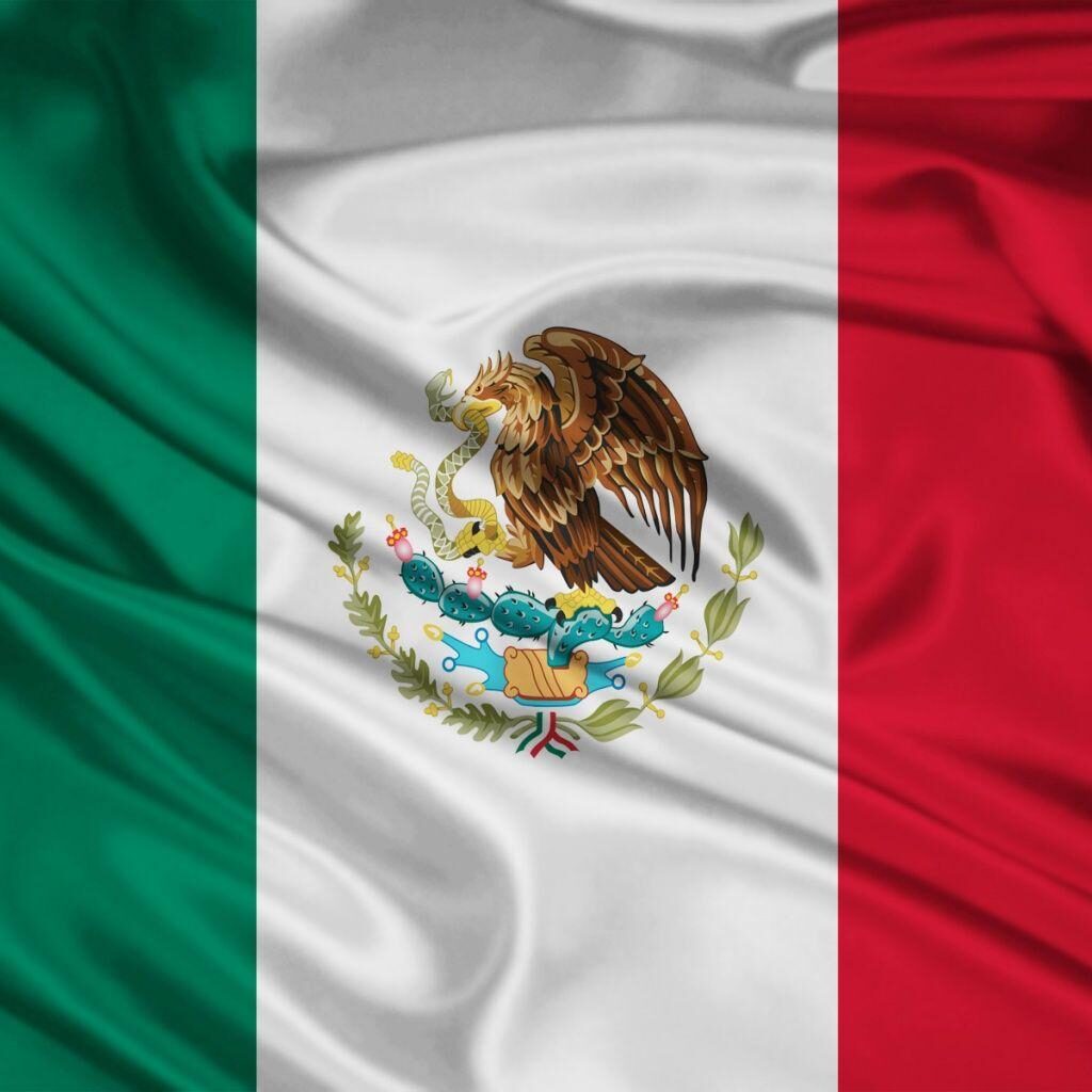 Mexico Flag desk 4K PC and Mac wallpapers