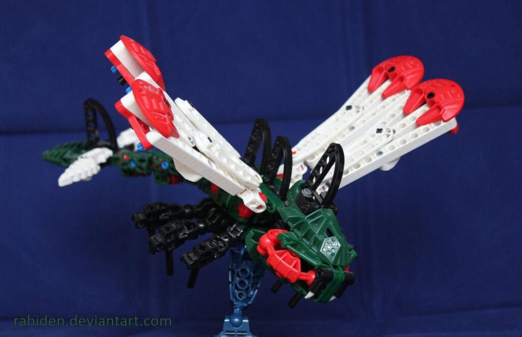 Bionicle PokeMOC Yanmega by Rahiden