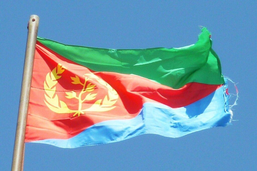 Eritrea Flag 2K Desk 4K Wallpaper, Instagram photo, Backgrounds Wallpaper