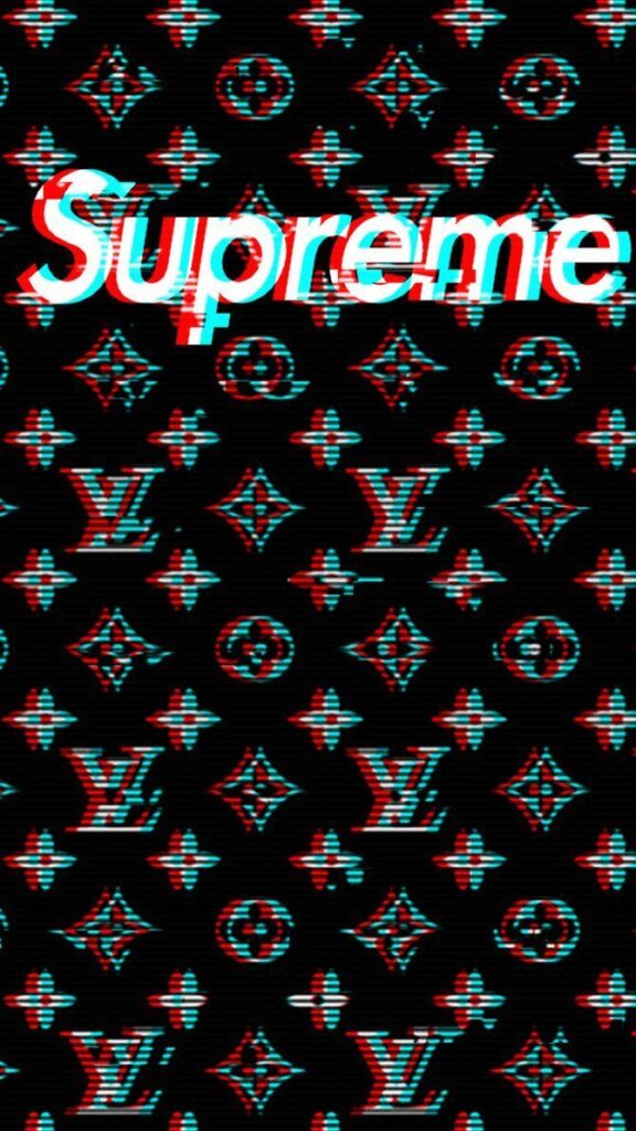 Louis Vuitton Supreme Mobile Wallpapers by ARON