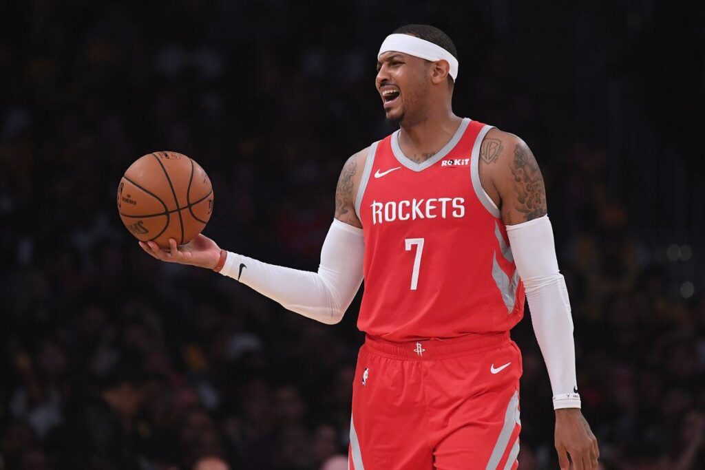 Carmelo Anthony’s stats with the Houston Rockets really are that bad