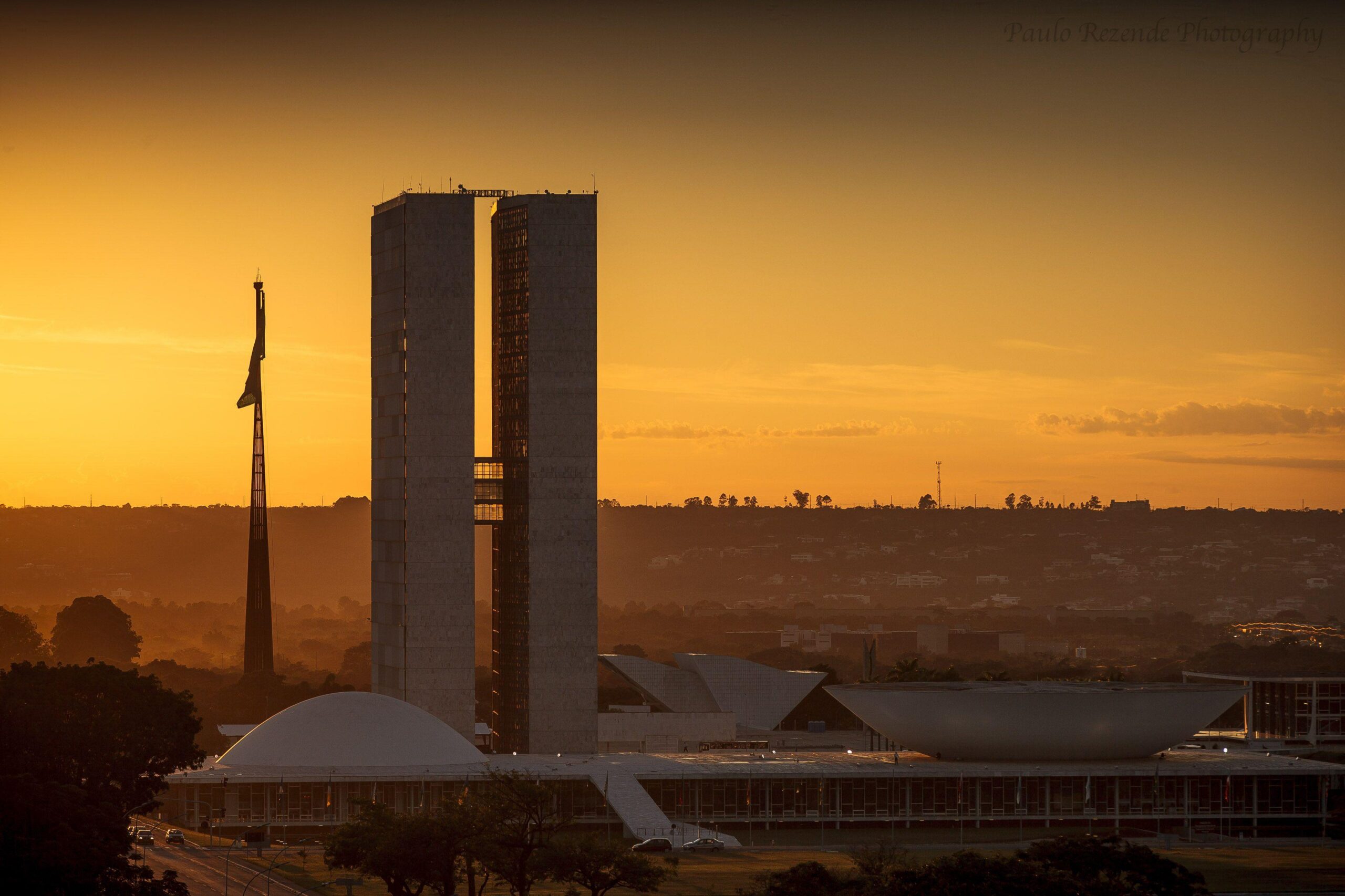 Sunrise in Brasília 2K Wallpapers and Backgrounds
