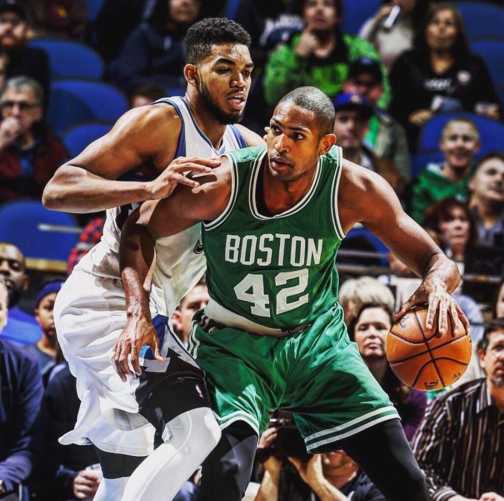 Al Horford and Karl Anthony Towns Both proud Dominicans