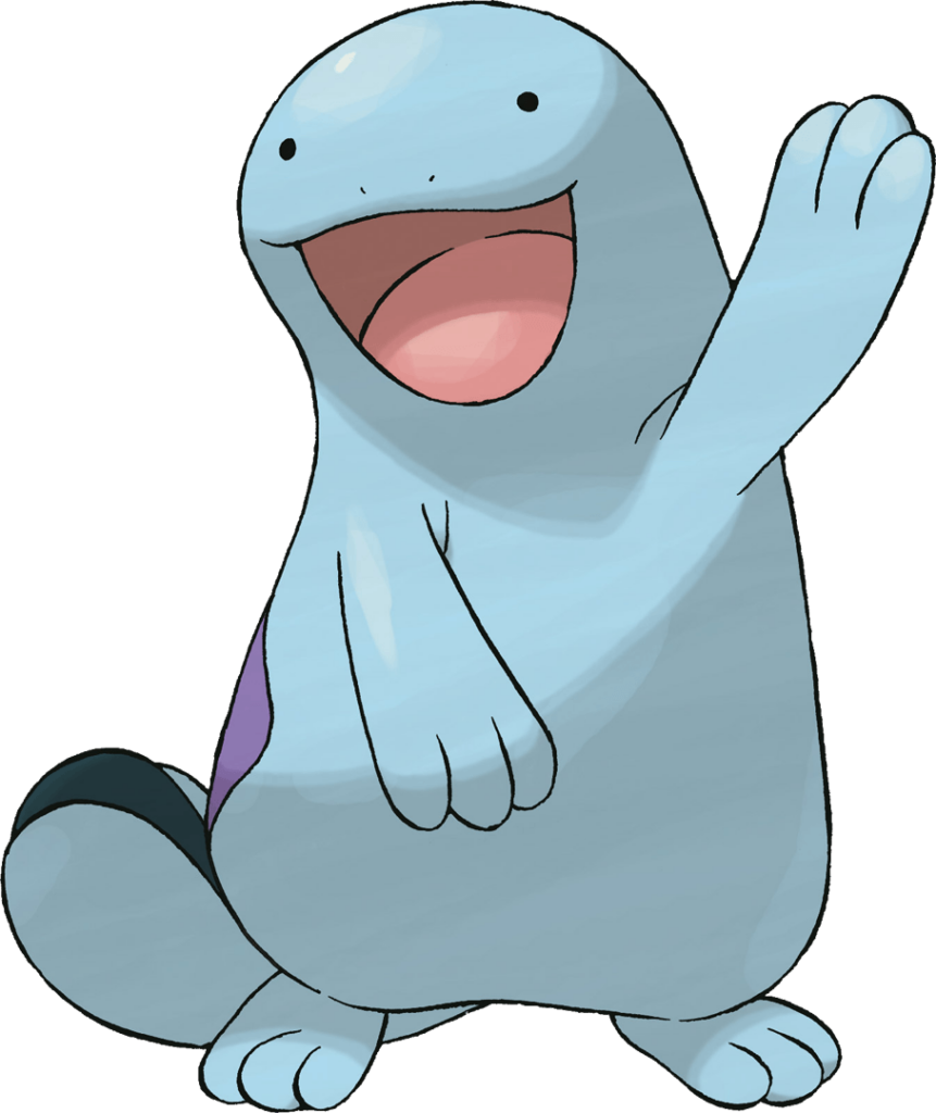 Quagsire has an awesome face That’s all there is to it He’s a