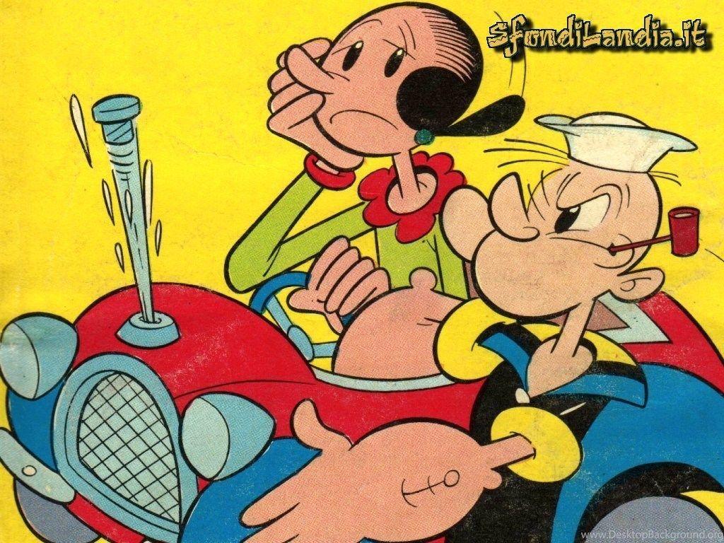 Popeye The Sailor Man 2K Backgrounds For Desk 4K Cartoons Wallpapers