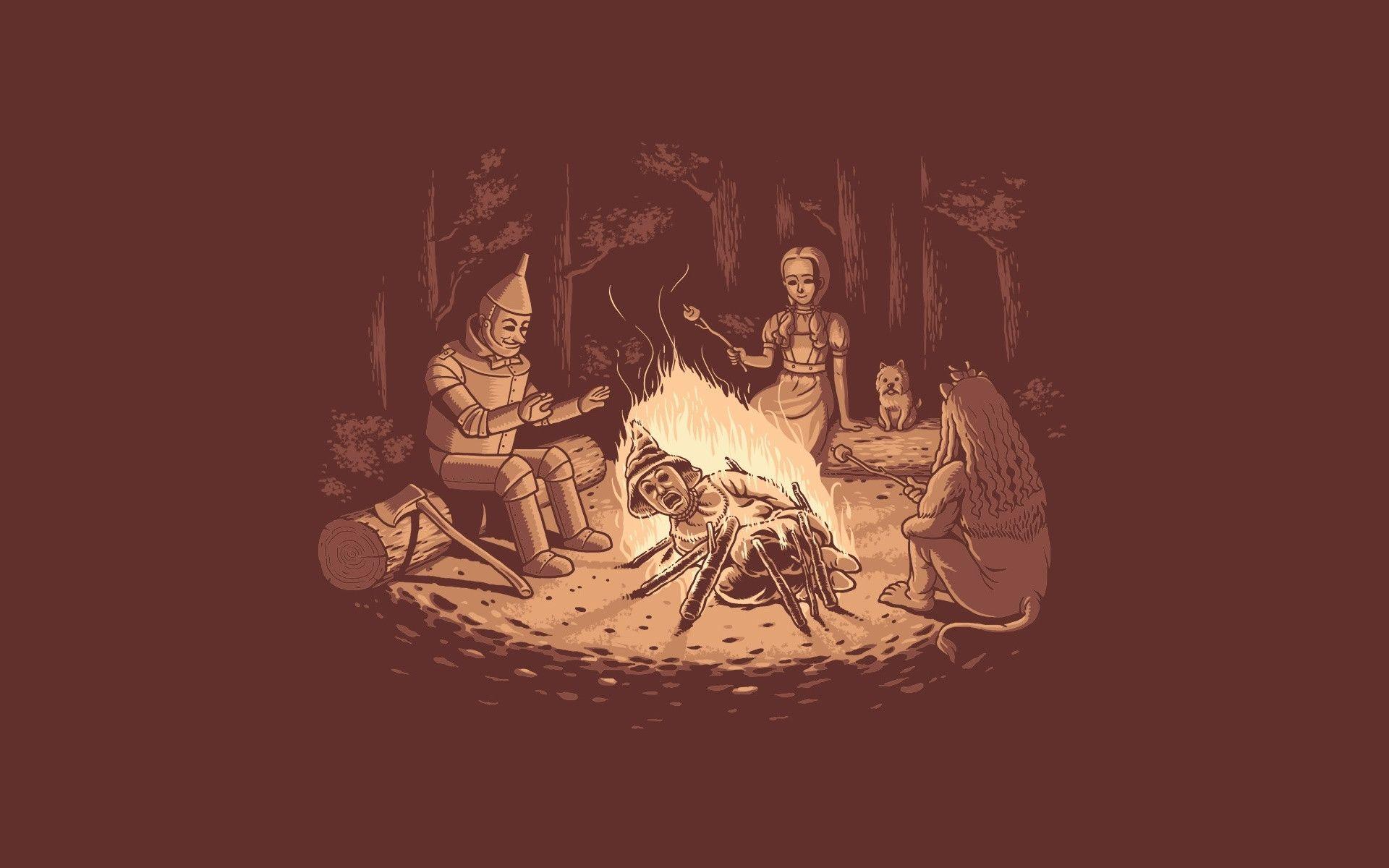 Wizard of Oz Campfire  wallpapers